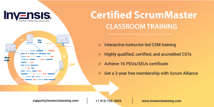 Certified ScrumMaster Classroom Training, Bangalore, Karnataka, India