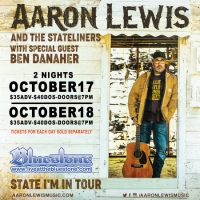 Aaron Lewis Thursday, October 17th at The Bluestone