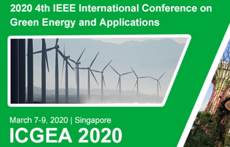 2020 4th IEEE International Conference on Green Energy and Applications (ICGEA 2020), Singapore, Central, Singapore