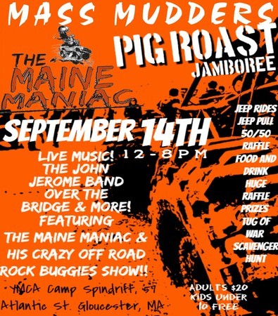 Mass Mudders Pig Roast Jamboree, Essex, Massachusetts, United States
