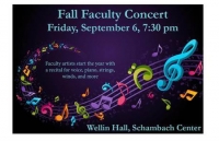 Hamilton College Fall Faculty Concert and Jazz Kick-Off Concert
