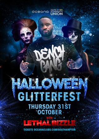 Halloween Glitterfest with Lethal Bizzle, Southampton, United Kingdom