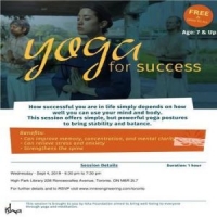 Yoga for Success - a Free Isha Yoga Session on Sep 4, 2019 in Toronto