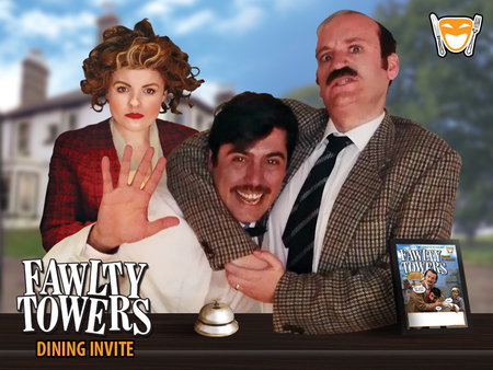 Fawlty Towers Comedy Dinner Show Holiday Inn Luton South 16/11/2019, NA, United Kingdom