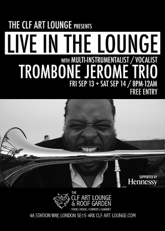 The Trombone Jerome Trio - Live in the Lounge, London, England, United Kingdom