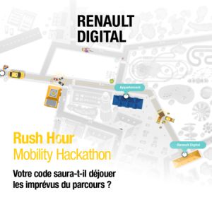 Rush Hour Mobility Hackathon by Renault, Boulogne-Billancourt, France