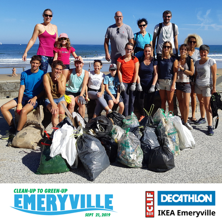 Plogging Cleanup: Free Run, Trash Pickup and Fun for World Cleanup Day, Emeryville, California, United States