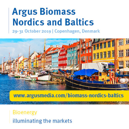 Argus Biomass Nordics and Baltics, 29-31 October 2019, Copenhagen, Denmark, København, Denmark