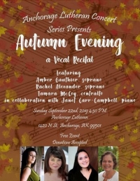 ALC Concert Series: Autumn Evening, a Vocal Recital