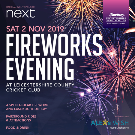 Fireworks Evening at LCCC, Leicester, England, United Kingdom