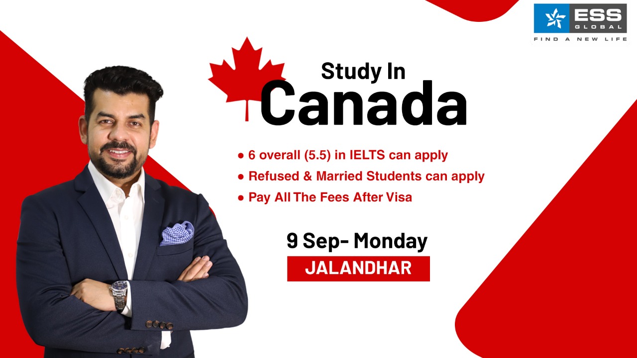Study in Canada, Jalandhar, Punjab, India
