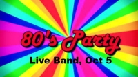 80s Live Band Dance Party