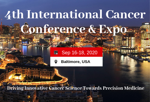 4th International Cancer Conference And Expo, Baltimore City, Maryland, United States