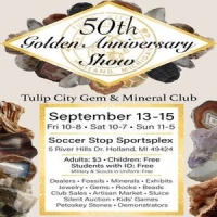 Rock, Mineral and Jewelry Show: 50th Golden Anniversary