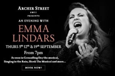 An Evening with Emma Lindars, London, United Kingdom