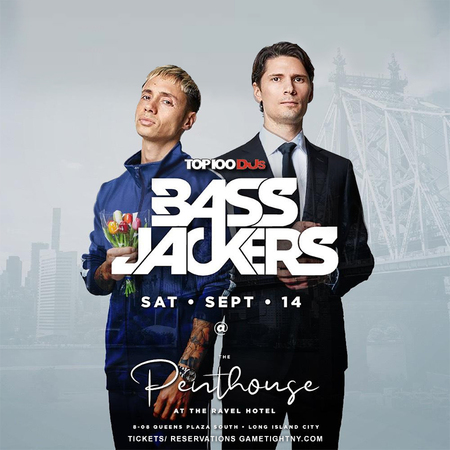 Bassjackers live at Ravel Penthouse 808, Queens, New York, United States