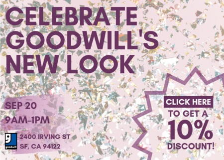 Celebrate Goodwill's New Look, San Francisco, California, United States