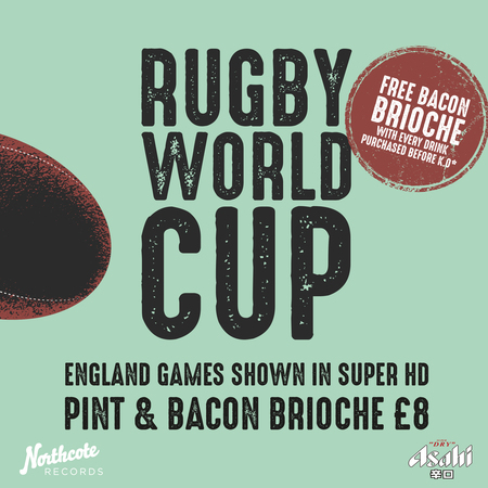 Rugby World Cup: England vs Tonga // Showing Live in Battersea, London, England, United Kingdom