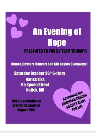 An Evening Of Hope, Natick, Massachusetts, United States