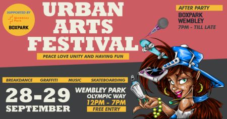 Urban Arts Festival (Wembley Park), Wembley, London, United Kingdom