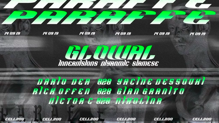 Paraffe 1st Bday with Glowal (Innervisions, Diynamic), London, United Kingdom