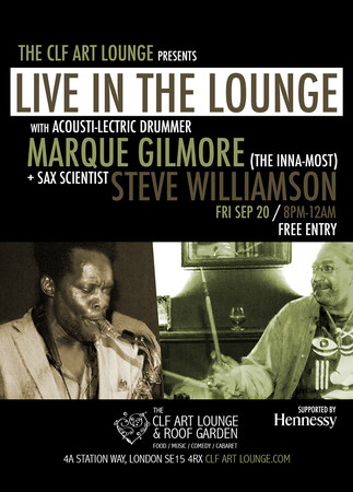 Steve Williamson x Marque Gilmore - Live in the Lounge, London, England, United Kingdom