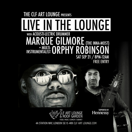 Orphy Robinson x Marque Gilmore - Live in the Lounge, London, England, United Kingdom