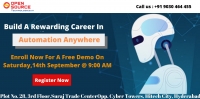 Attend Free Demo on Automation Anywhere-Gain Clear Insights To Career In RPA By Open Source Technologies On 14th Sep 2019 9:00 AM Hyderabad
