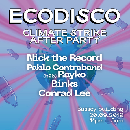 Ecodisco Climate Strike Afterparty, London, England, United Kingdom