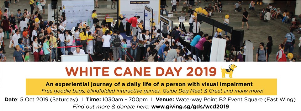 White Cane Day, Singapore, North East, Singapore