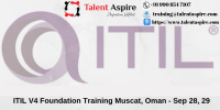 ITIL V4 Foundation Certification Training in Muscat, Oman