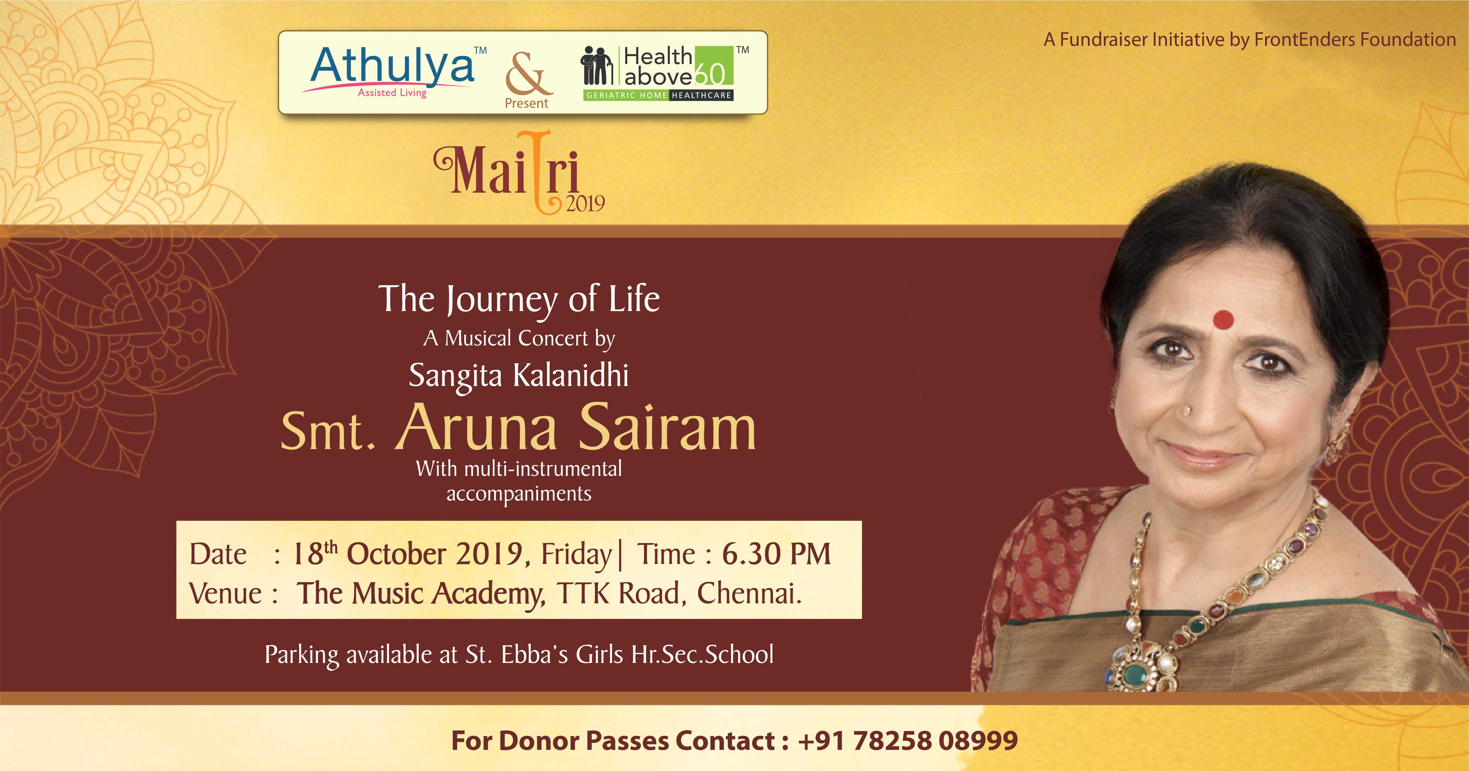 Maitri - The Journey of Life | Music Academy | FrontEnders Foundation, Chennai, Tamil Nadu, India