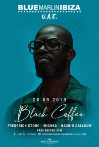 Black Coffee at Blue Marlin Ibiza UAE
