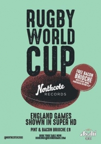 Rugby World Cup: England vs USA // Showing Live in Battersea