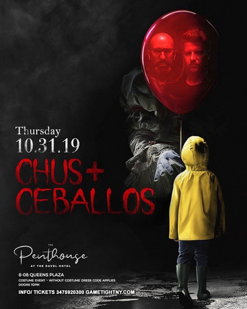 Chus Ceballos Halloween at Ravel Penthouse 808 2019, New York, United States