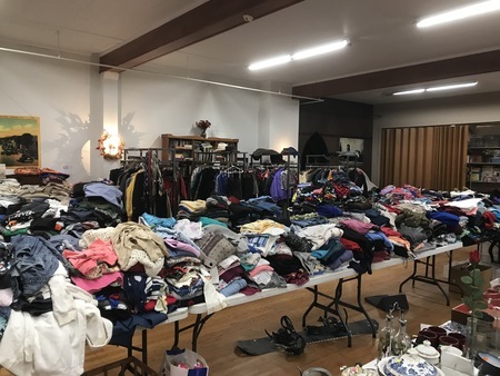 Fall Rummage Sale, New York, United States