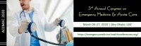 3rd Annual Congress on  Emergency Medicine and Acute Care