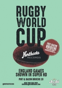 Rugby World Cup: England v Argentina // Showing Live in Battersea