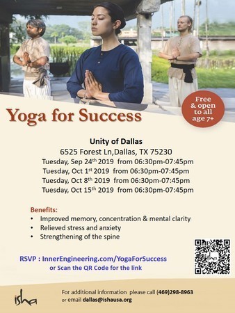 Yoga For Success, Dallas, Texas, United States