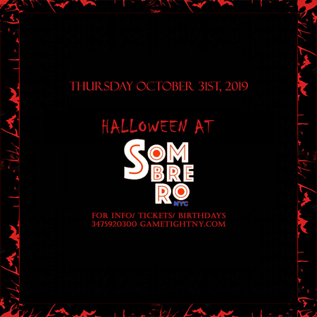 Sombrero NYC Halloween party 2019, New York, United States