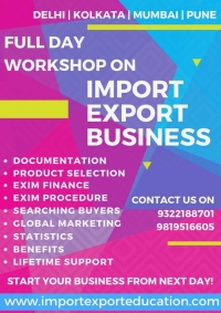 Import Export Training Workshop in Mumbai