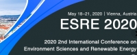 2020 2nd International Conference on Environment Sciences and Renewable Energy (ESRE 2020)