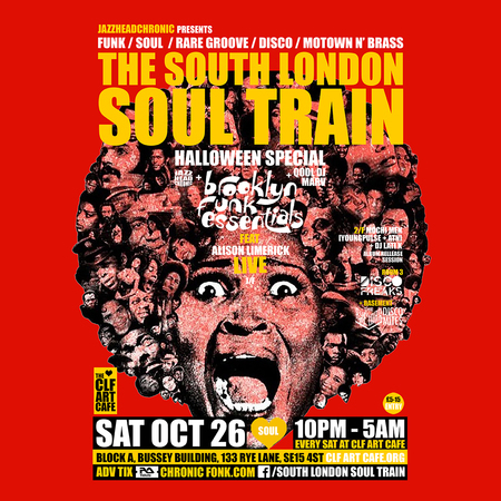 The South London Soul Train Halloween Special with BFE (Live) + more, London, United Kingdom