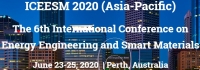 2020 The 6th International Conference on Energy Engineering and Smart Materials (ICEESM 2020)