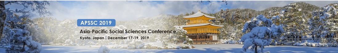 APSSC 2019 The 7th Asia-Pacific Social Science Conference, Kyoto, Japan