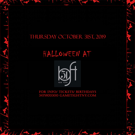 Loft 51 NYC Halloween party 2019, New York, United States