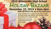2019 Wilsonville High School Holiday Bazaar