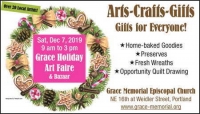 Grace Holiday Art Faire and Bazaar