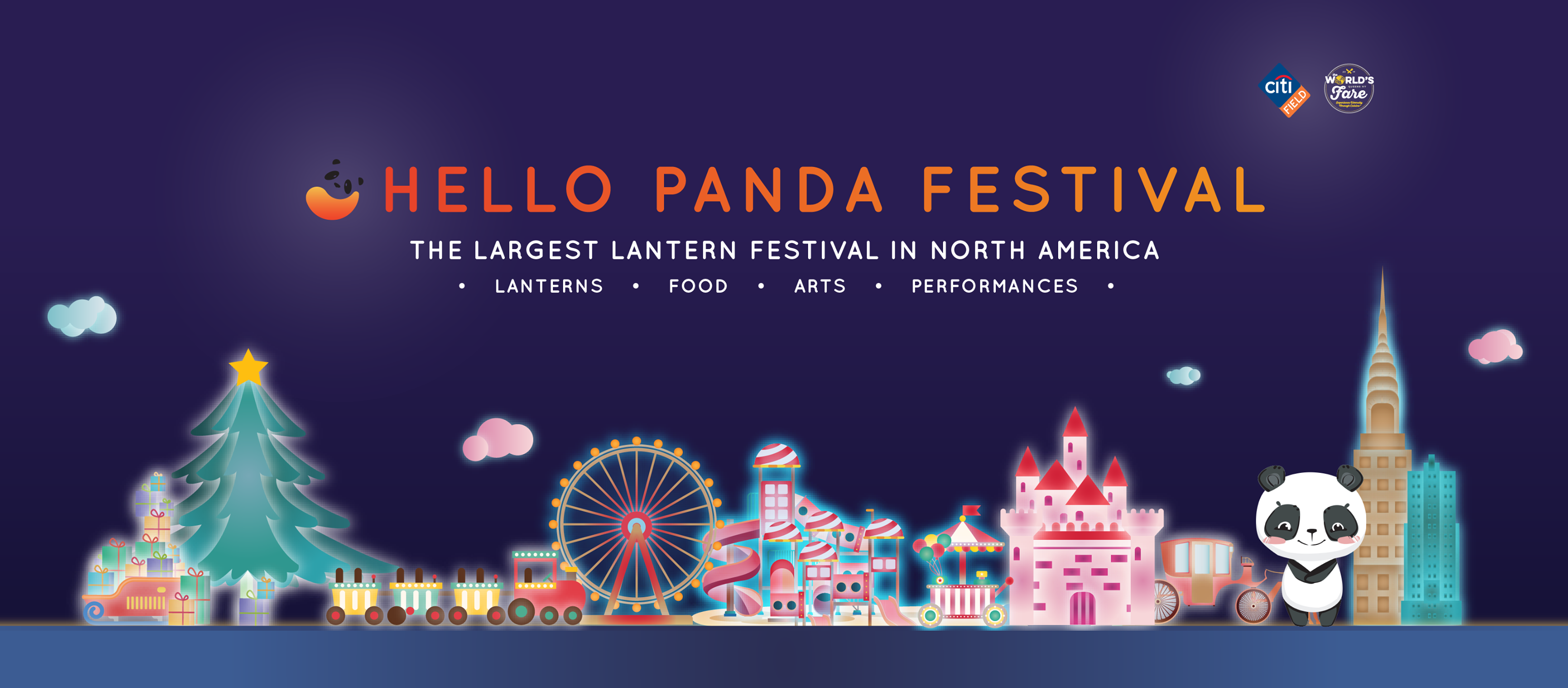 Hello Panda Festival @ CITI FIELD - The Largest Lantern Festival In North America, Queens, New York, United States