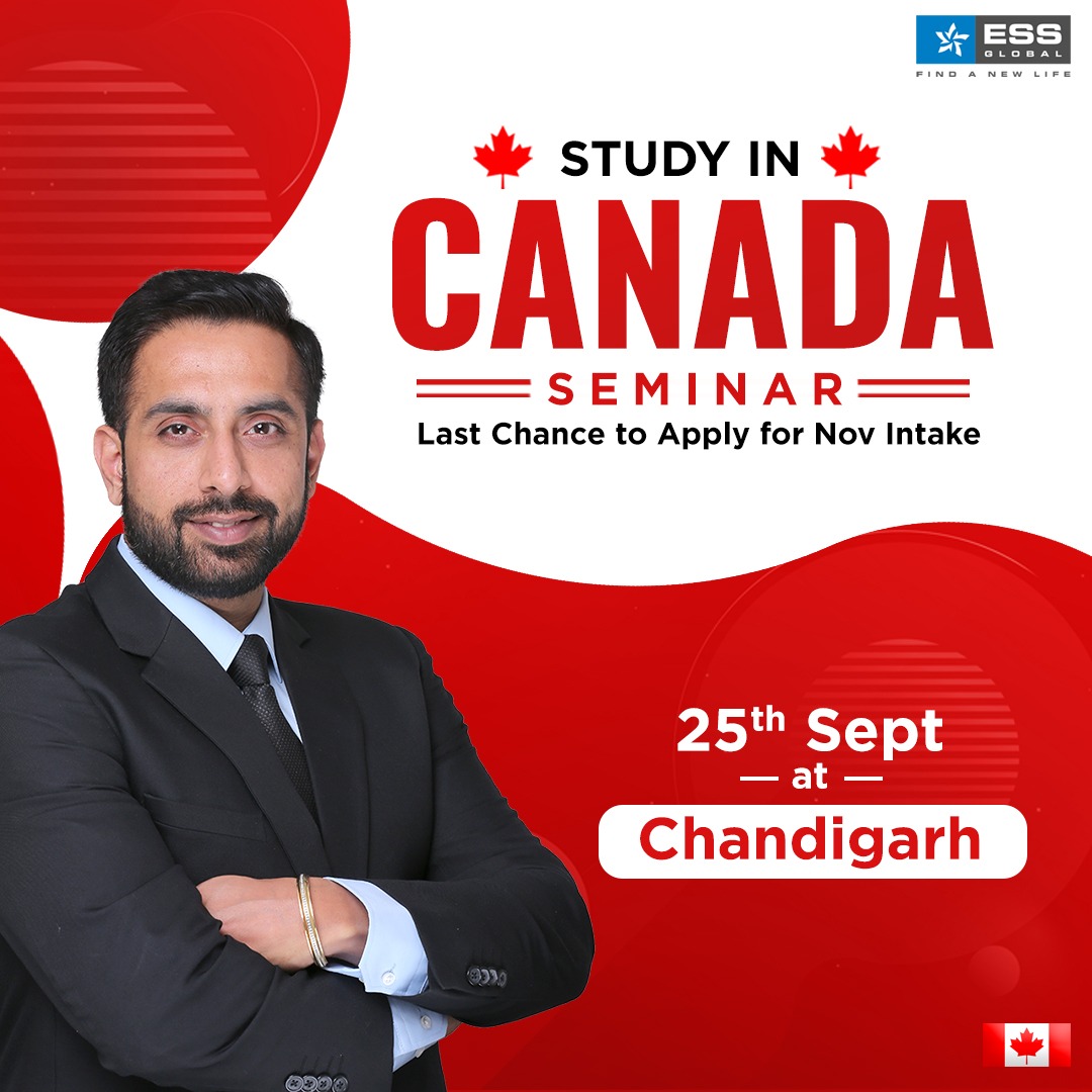 Study in canada Seminar, Chandigarh, India